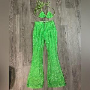 Club Exx Two Piece Sequin Set